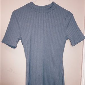Forever 21 Dresses - Baby blue Short Turtleneck Bodycon Dress Forever 21 Dresses - Baby blue Short Turtleneck Bodycon Dress